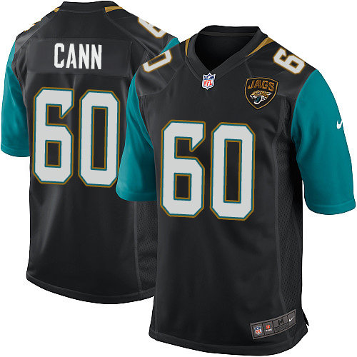 Men's Game A. J. Cann Nike Jersey Black Alternate - #60 NFL Jacksonville Jaguars